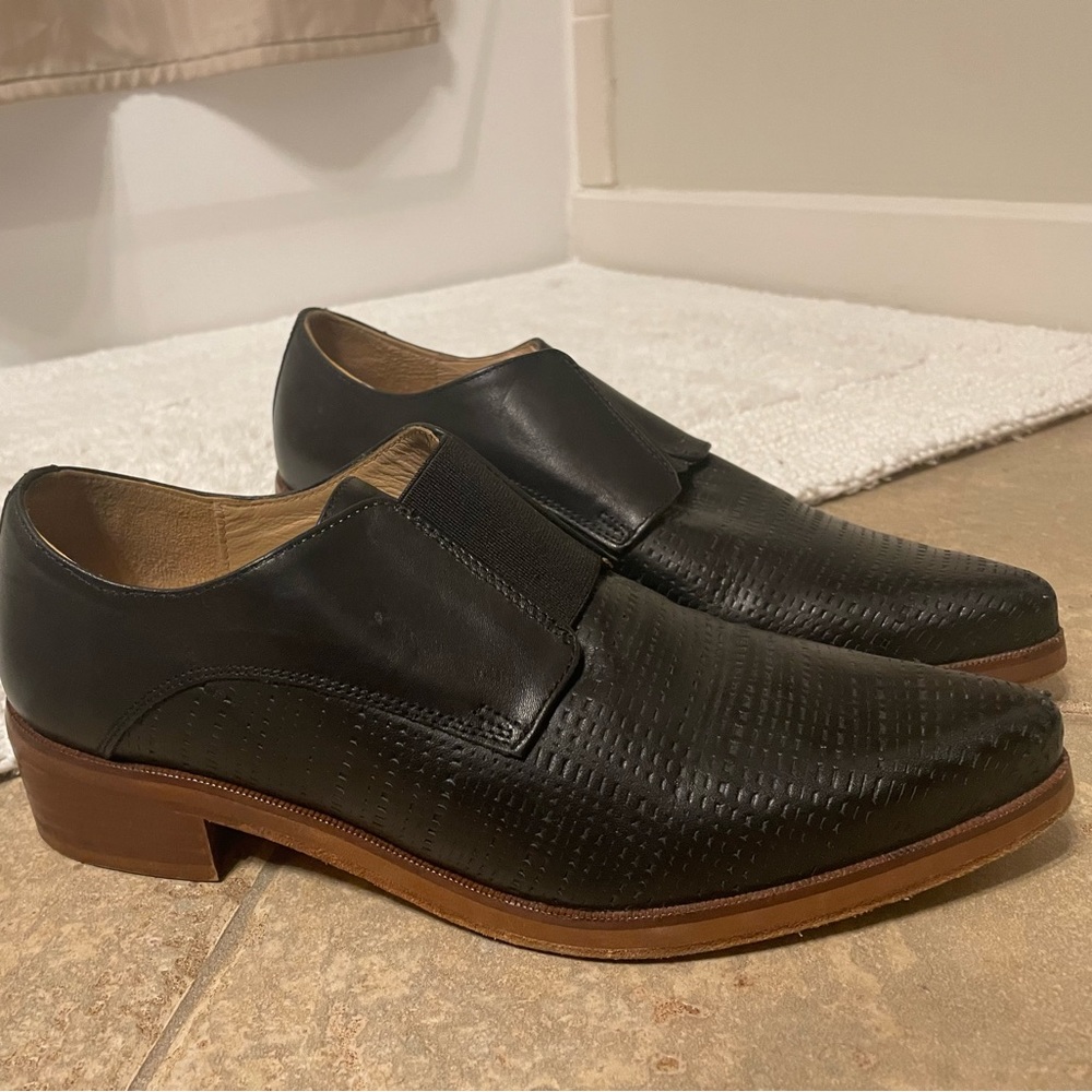 Modern Vintage Women’s Western Leather Handmade Shoes - SZ 8 - Loafers